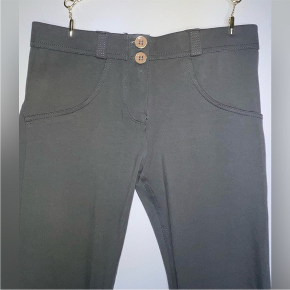 Freddy USA WR.UP Mid Waisted Pants - Dark Grey - Small / 4 US -Perfect condition - Picture 2 of 11